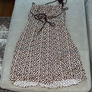 Free people Kai mini dress in coffee